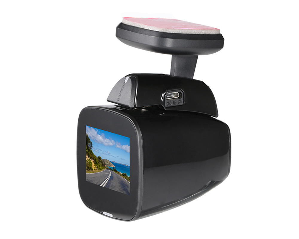 Dashcam Rétroviseur Full HD 1080p avec Écran intégré et Micro